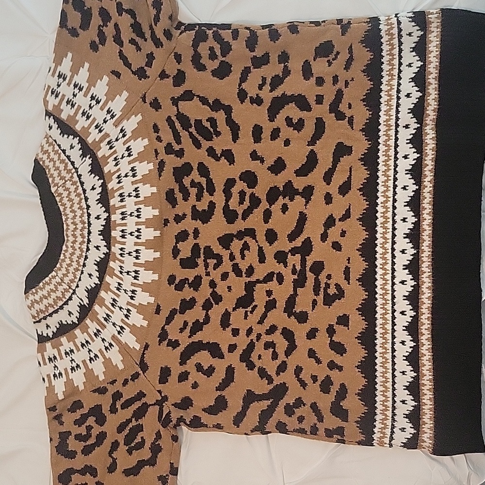 Torrid leopard print sweater - Picture 3 of 3